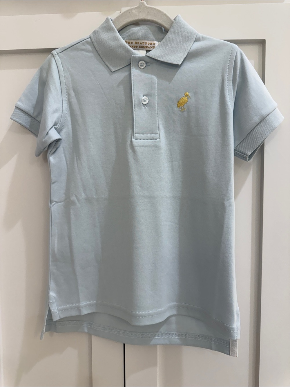 TBBC Prim & Proper Short Sleeve Polo in Buckhead Blue 3T NWT